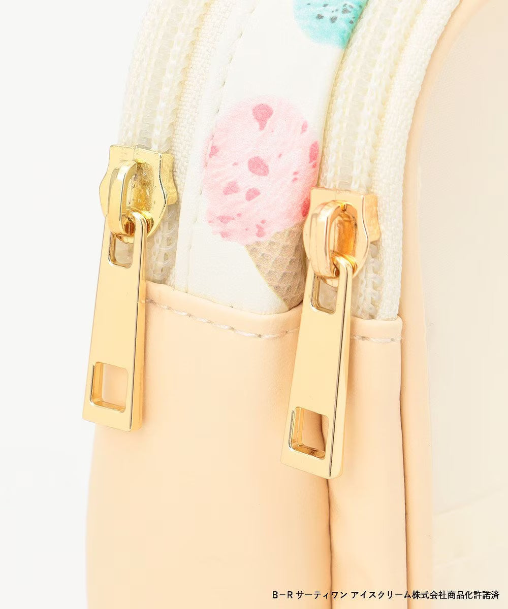 Directly shipped from Japan aF#a325 x Baskin-Robbins small hanging bag daily necessities