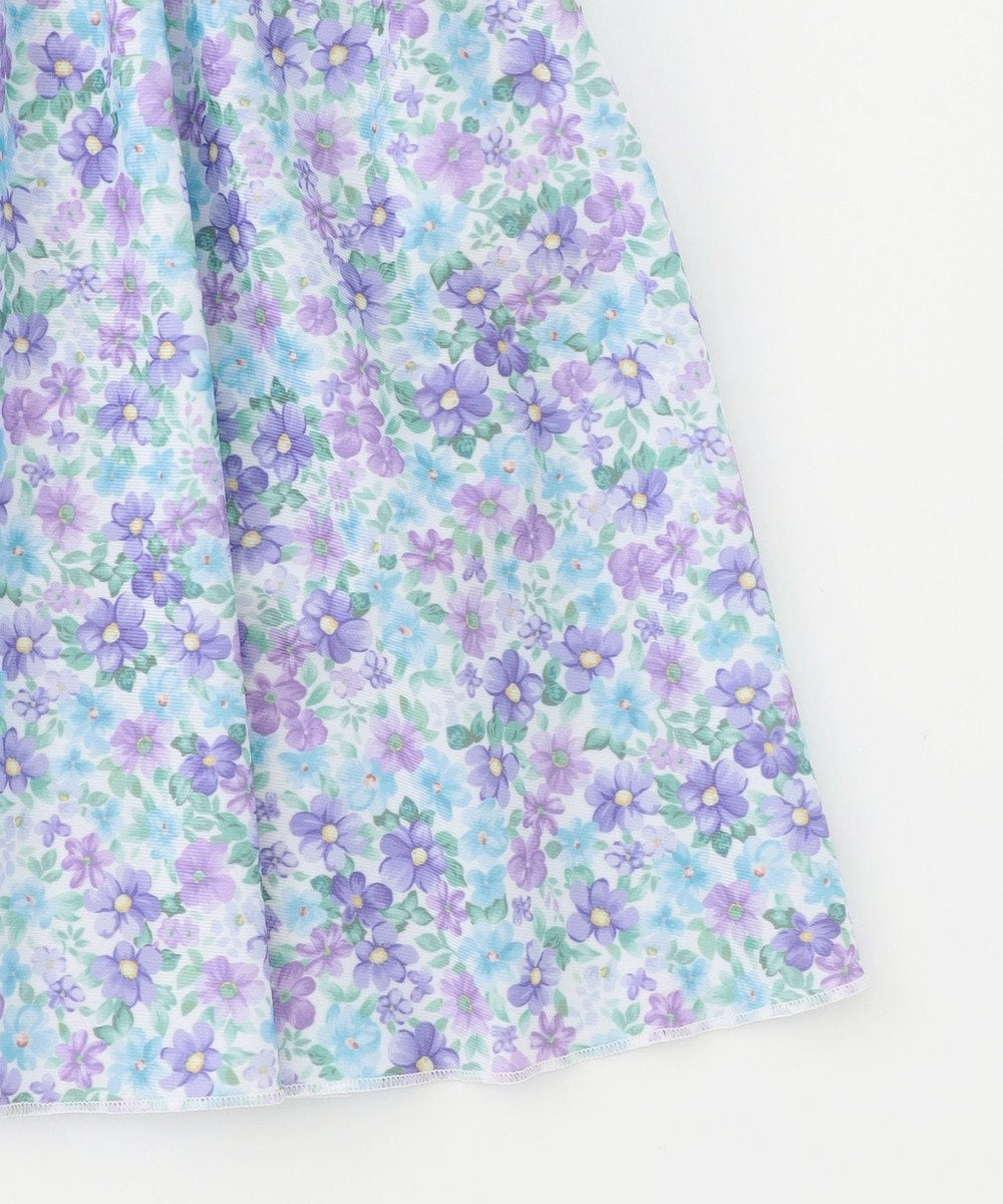 Japanese children's clothing aF#a325 UV protection floral swimsuit two-piece set 100-140cm girls summer play swimsuit special edition