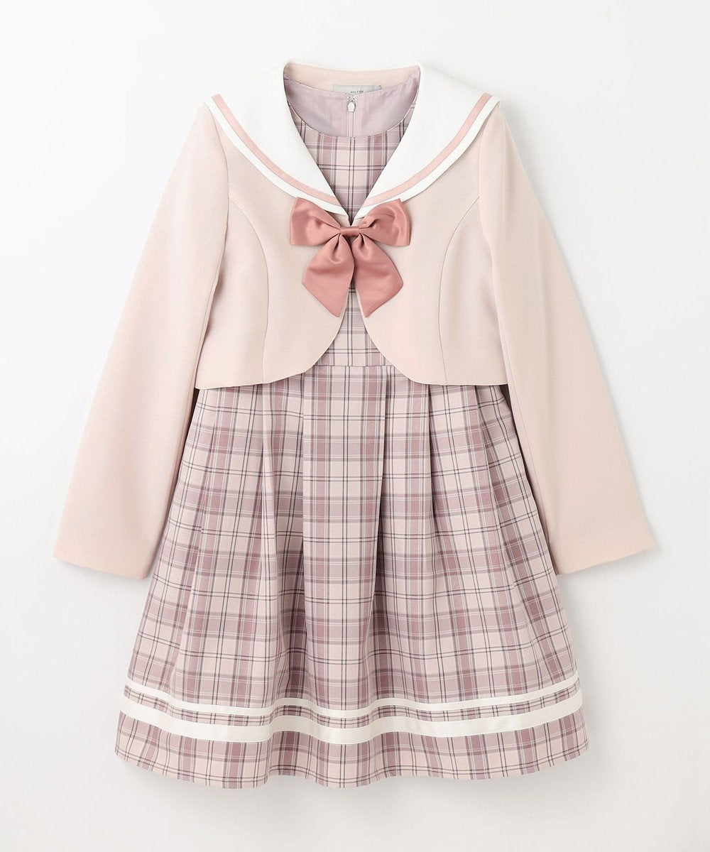 Japanese children's clothing aF#a325 preppy style two-piece suit 150-165cm girls summer dresses outerwear for interviews/banquets/performances