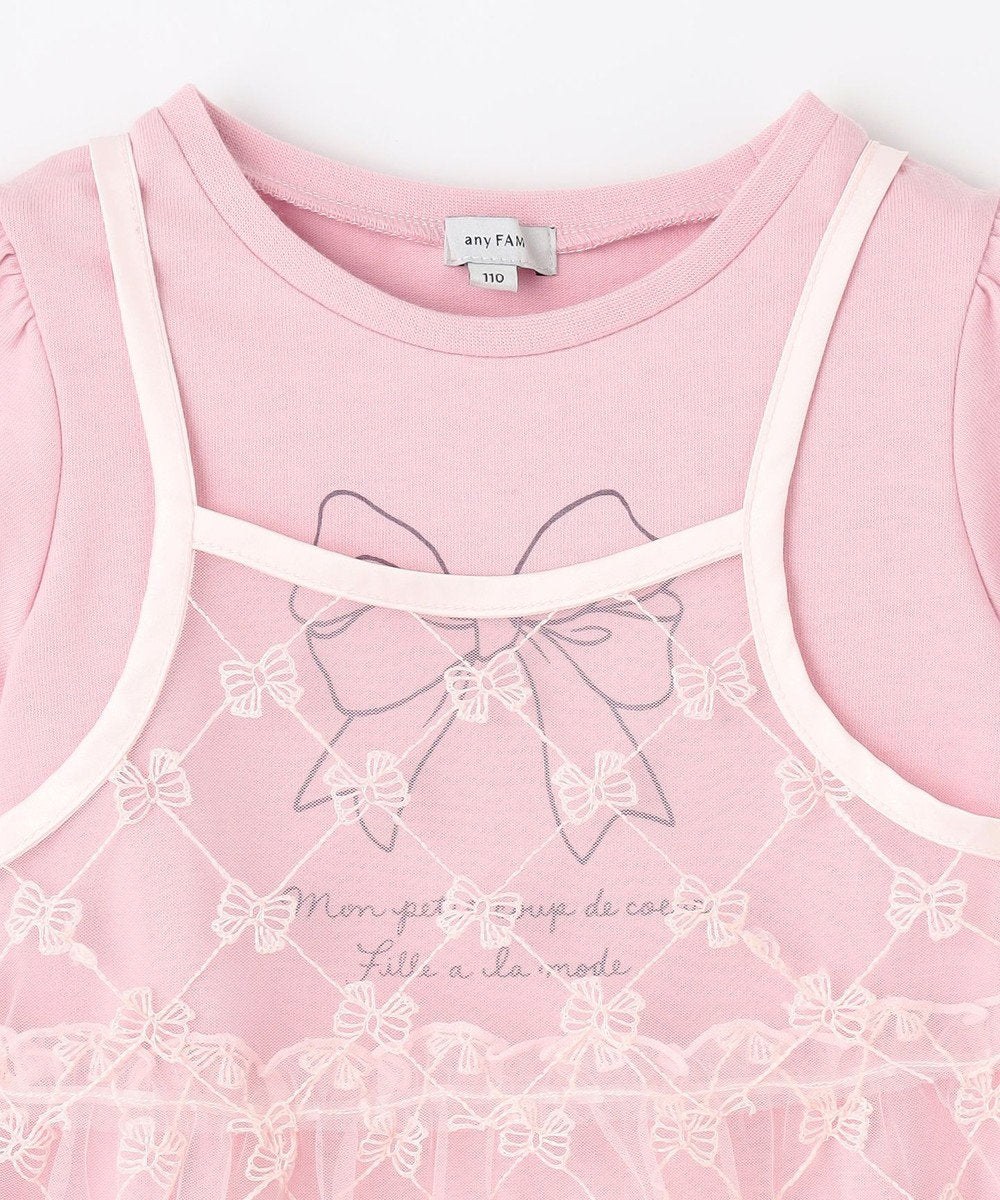 Japanese children's clothing aF#a325 suspender skirt and T-skirt two-piece set 110-160cm girls summer dresses