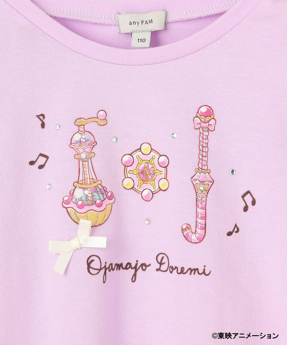 Japanese children's clothing aF#a325 Little Witch DoReMi Magic Long Sleeve Top 90-130cm Girls Summer TOPS