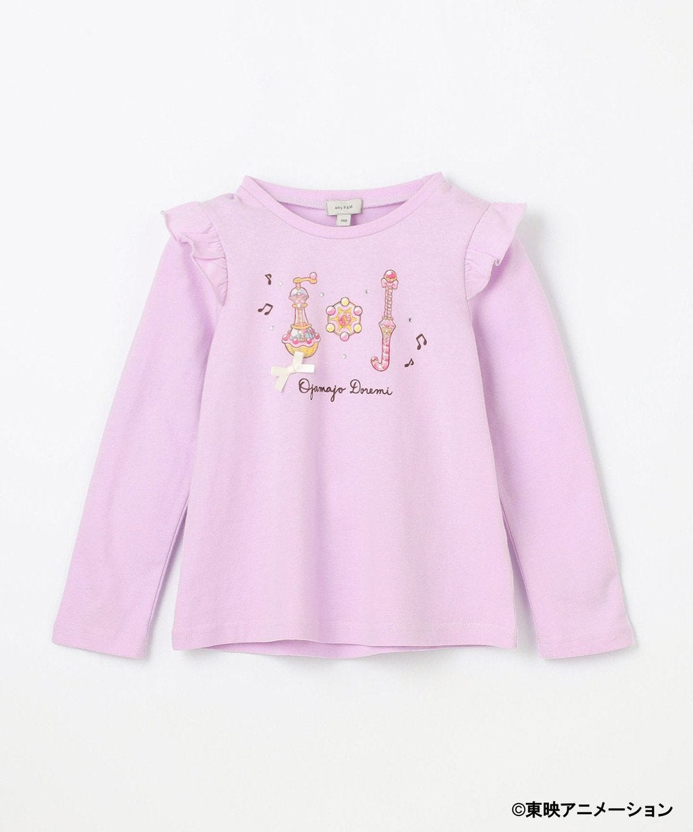 Japanese children's clothing aF#a325 Little Witch DoReMi Magic Long Sleeve Top 90-130cm Girls Summer TOPS