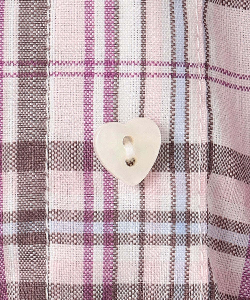 Japanese children's clothing aF#a325 checkered patchwork dress 110-150cm girls summer dresses