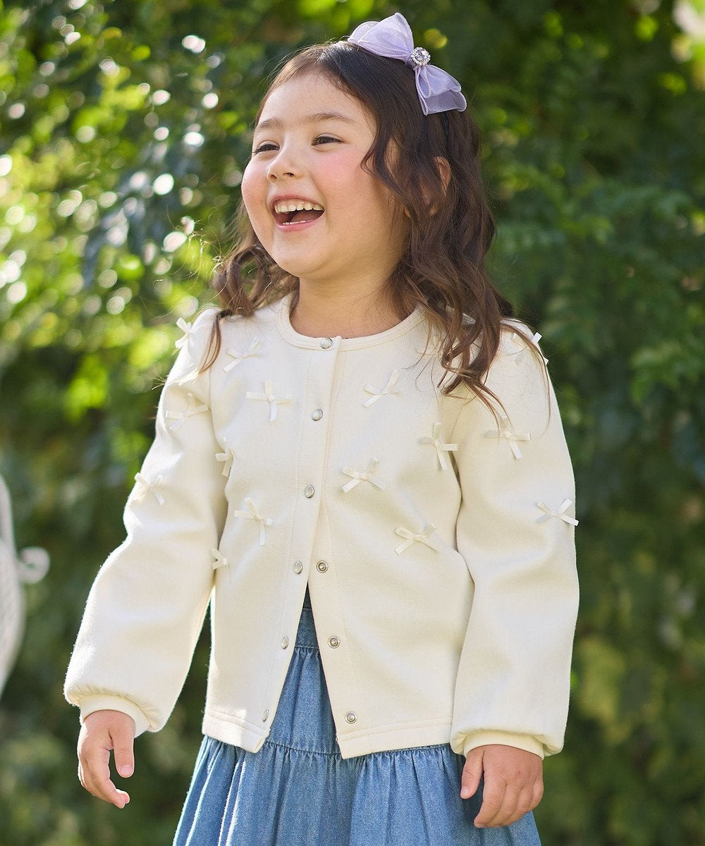 Japanese children's clothing aF#a325 cute bow coat 110-160cm girls summer outerwear