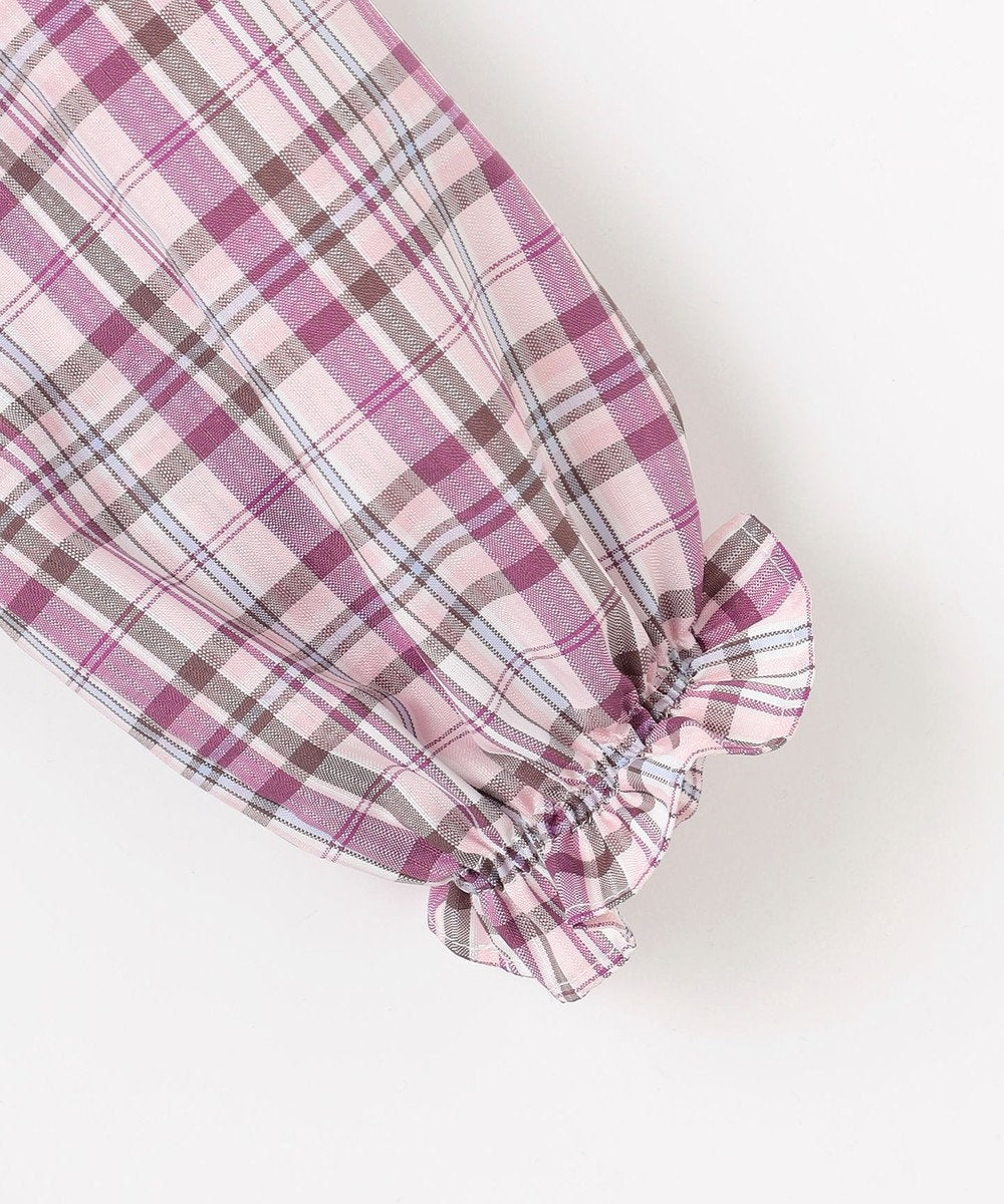 Japanese children's clothing aF#a325 checkered patchwork dress 110-150cm girls summer dresses