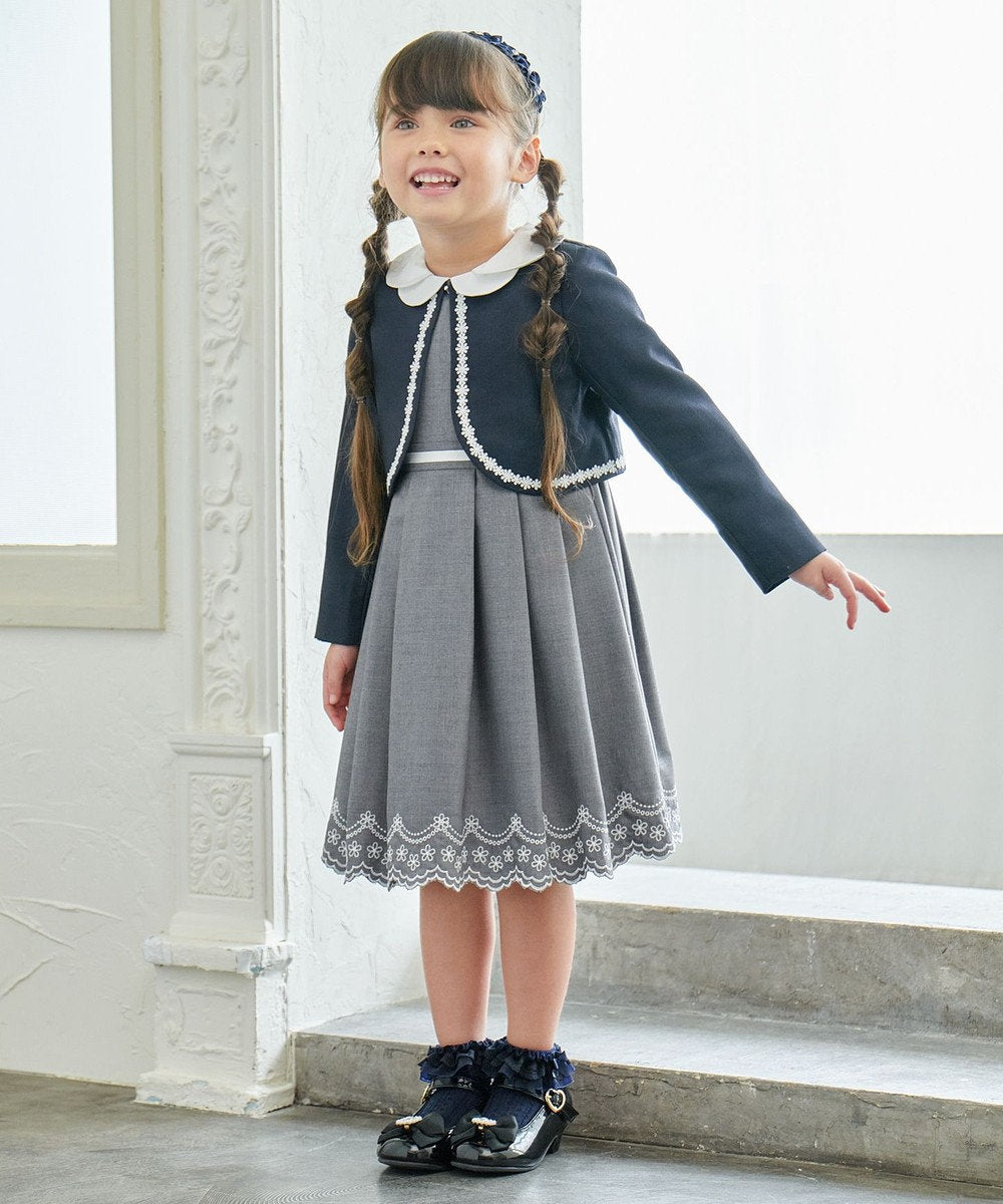 Japanese children's clothing aF#a325 dress two-piece suit 110-130cm girls summer dress outerwear interview / banquet / performance