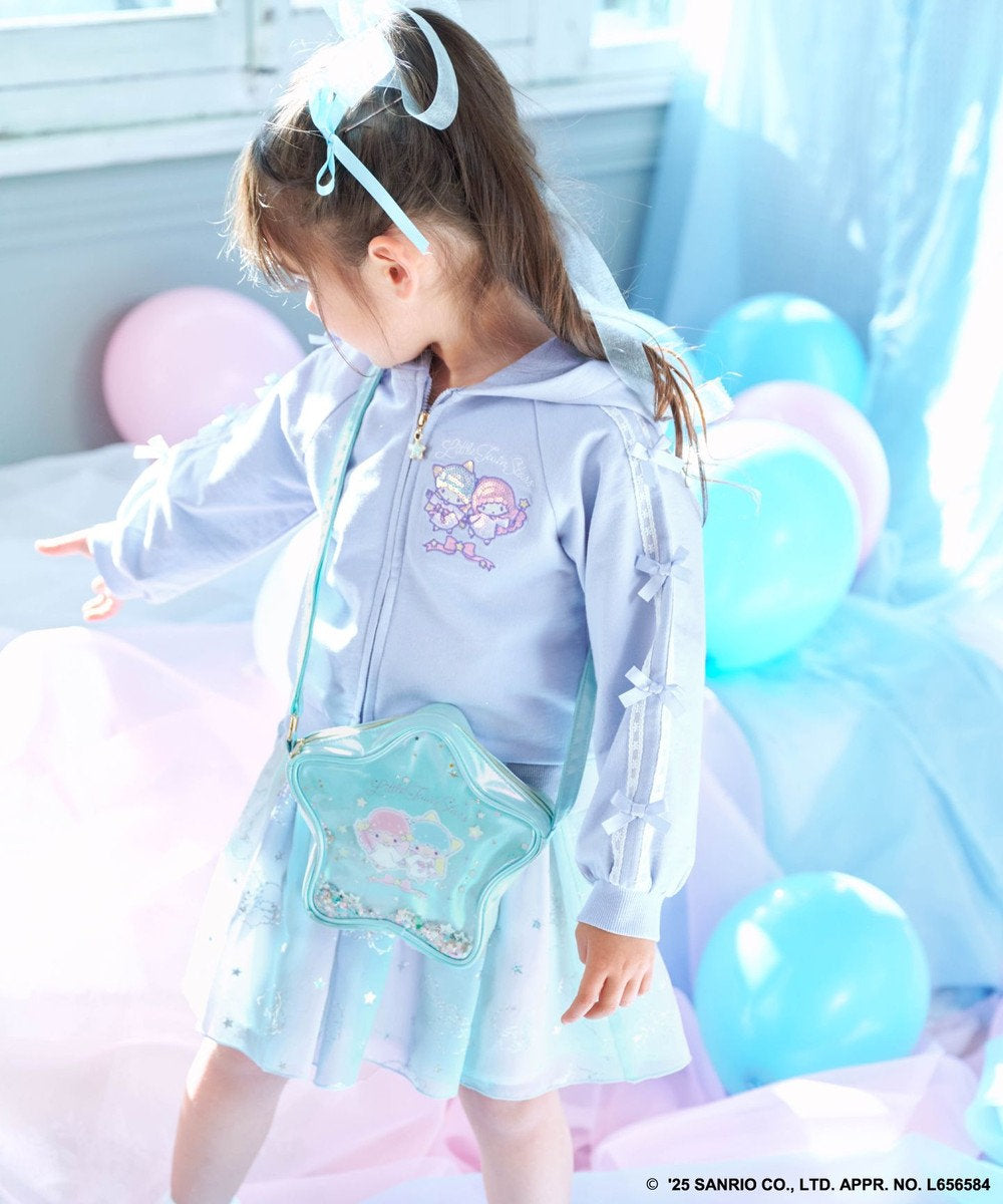 Japanese children's clothing aF#a325 Little Twin Stars mesh skirt 100-140cm girls summer SKIRTS