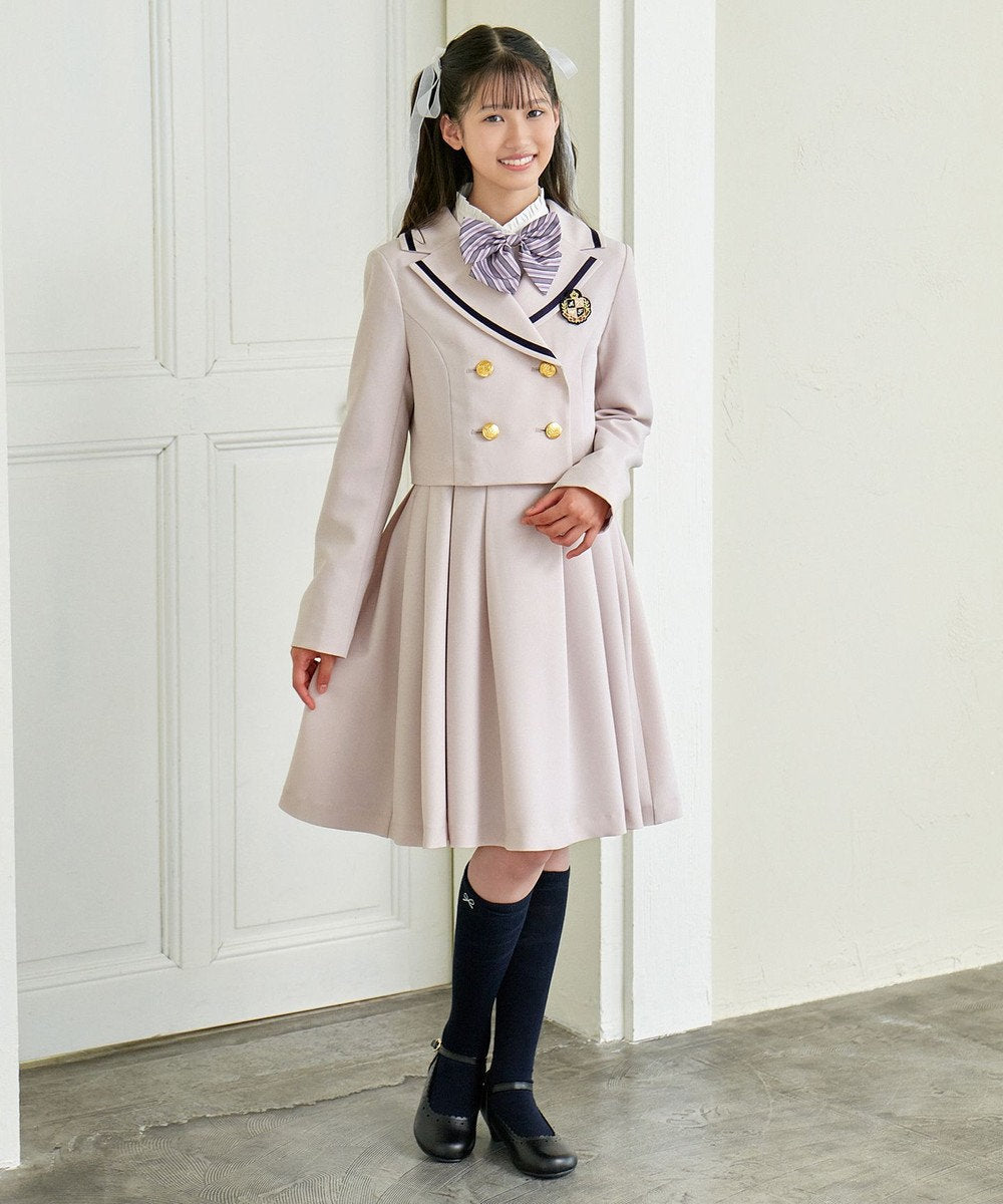 Japanese children's clothing aF#a325 preppy style five-piece suit 150-165cm girls summer TOPS DRESSES OUTERWEAR interview / banquet / performance