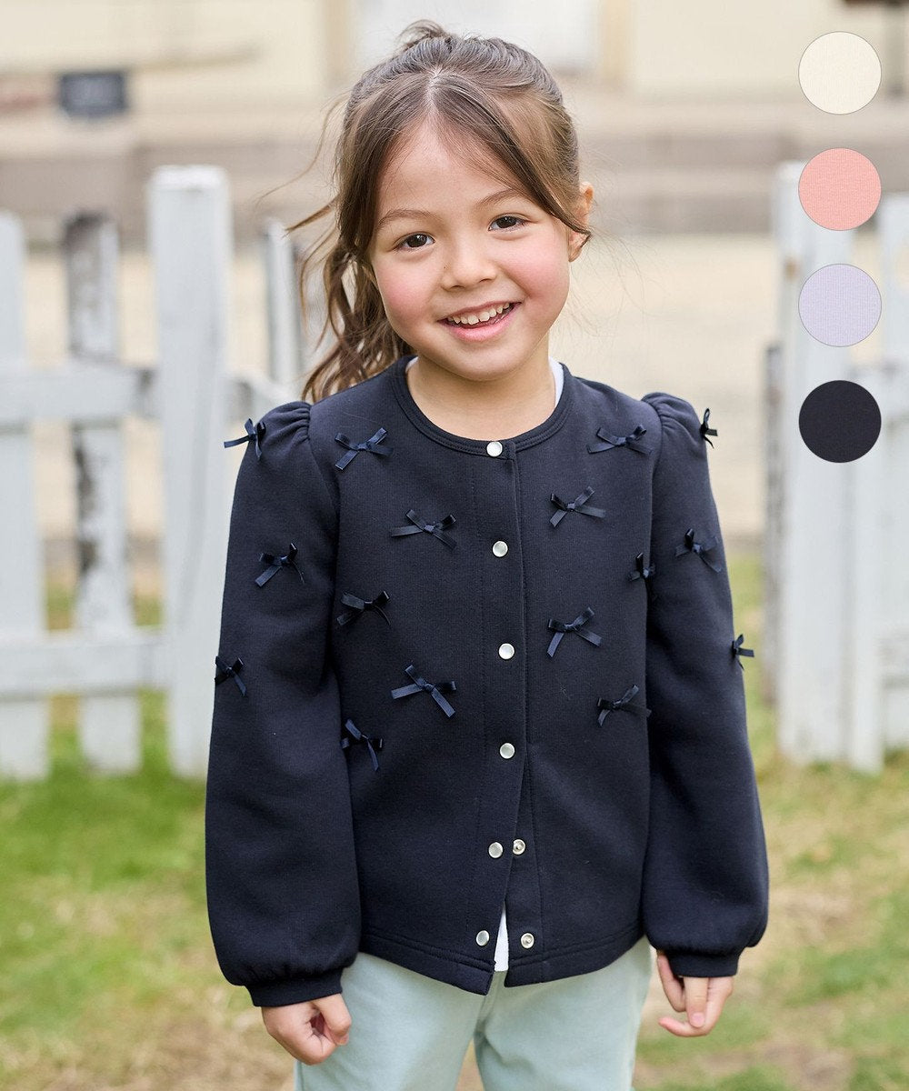 Japanese children's clothing aF#a325 cute bow coat 110-160cm girls summer outerwear