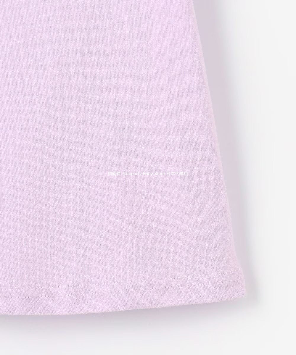 Japanese children's clothing aF#a325 necklace pattern short-sleeved top 90-160cm girls summer TOPS