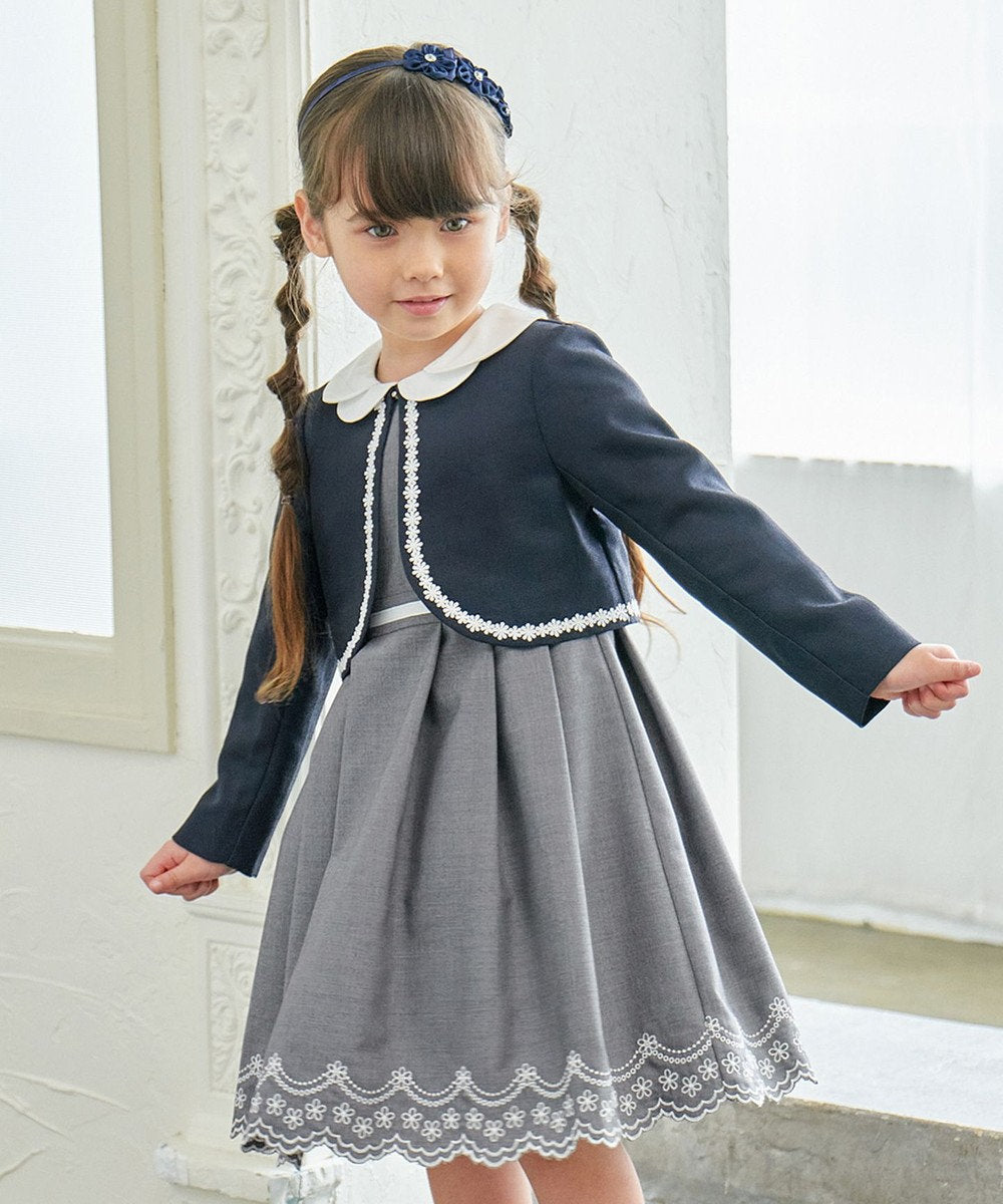 Japanese children's clothing aF#a325 dress two-piece suit 110-130cm girls summer dress outerwear interview / banquet / performance