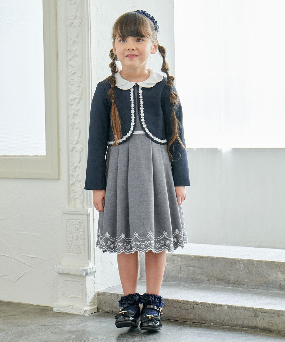 Japanese children's clothing aF#a325 dress two-piece suit 110-130cm girls summer dress outerwear interview / banquet / performance