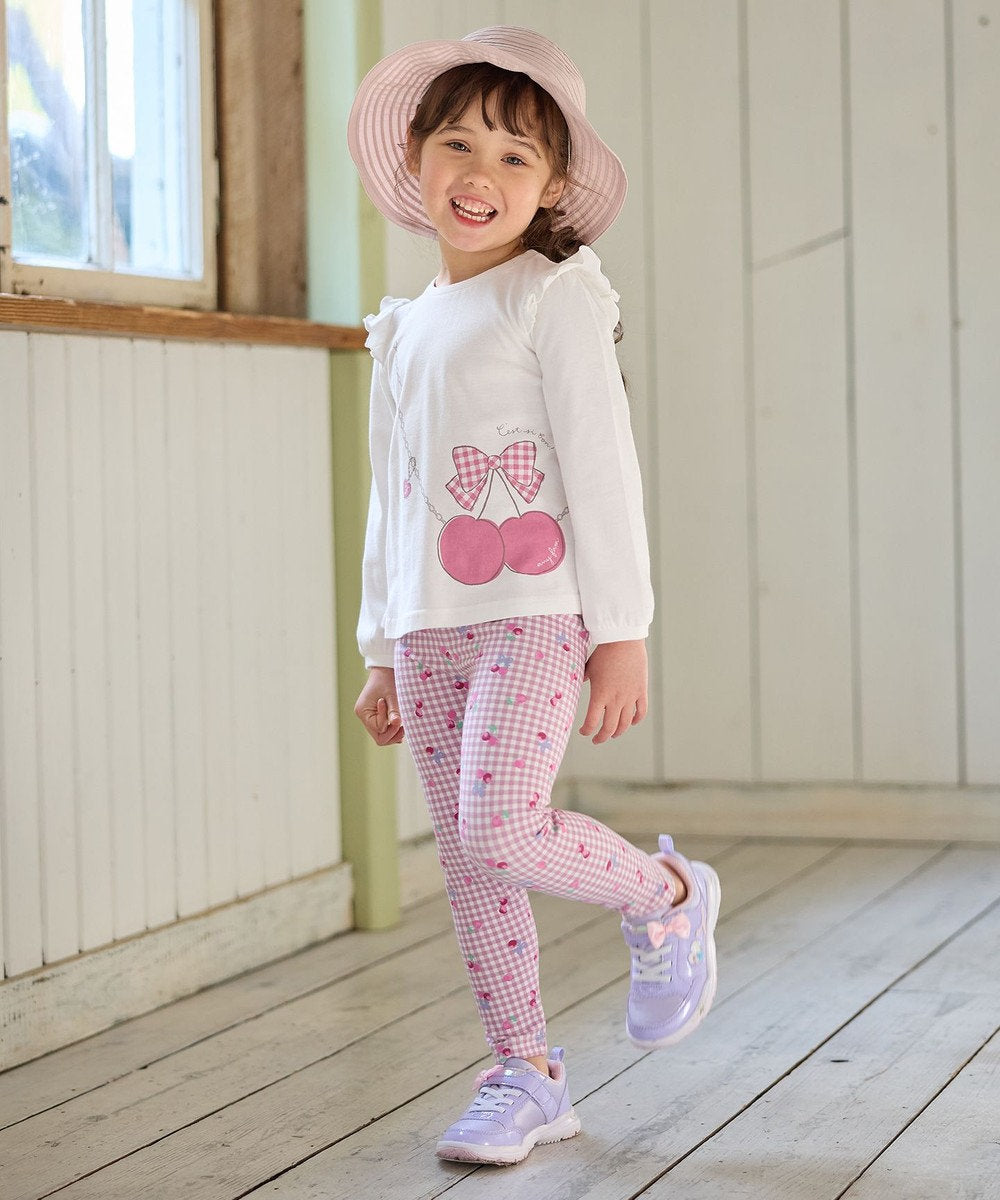 Japanese children's clothing aF#a325 cute leggings 90-130cm girls summer PANTS