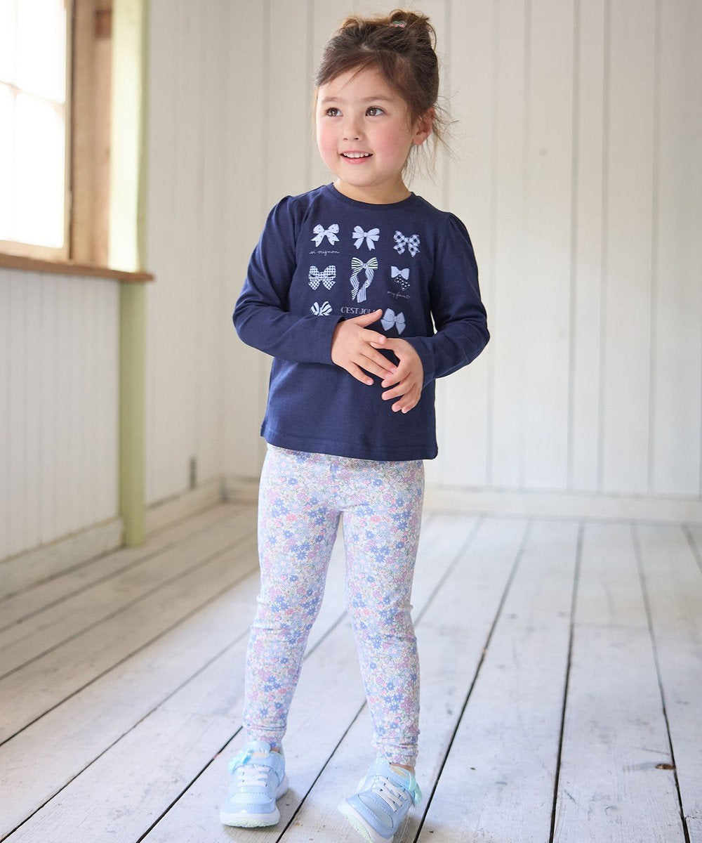 Japanese children's clothing aF#a325 cute leggings 90-130cm girls summer PANTS