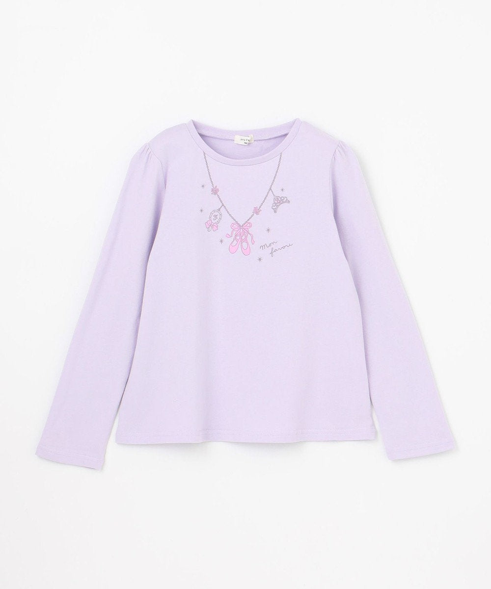 Japanese children's clothing aF#a325 cute printed top 90-160cm girls summer TOPS