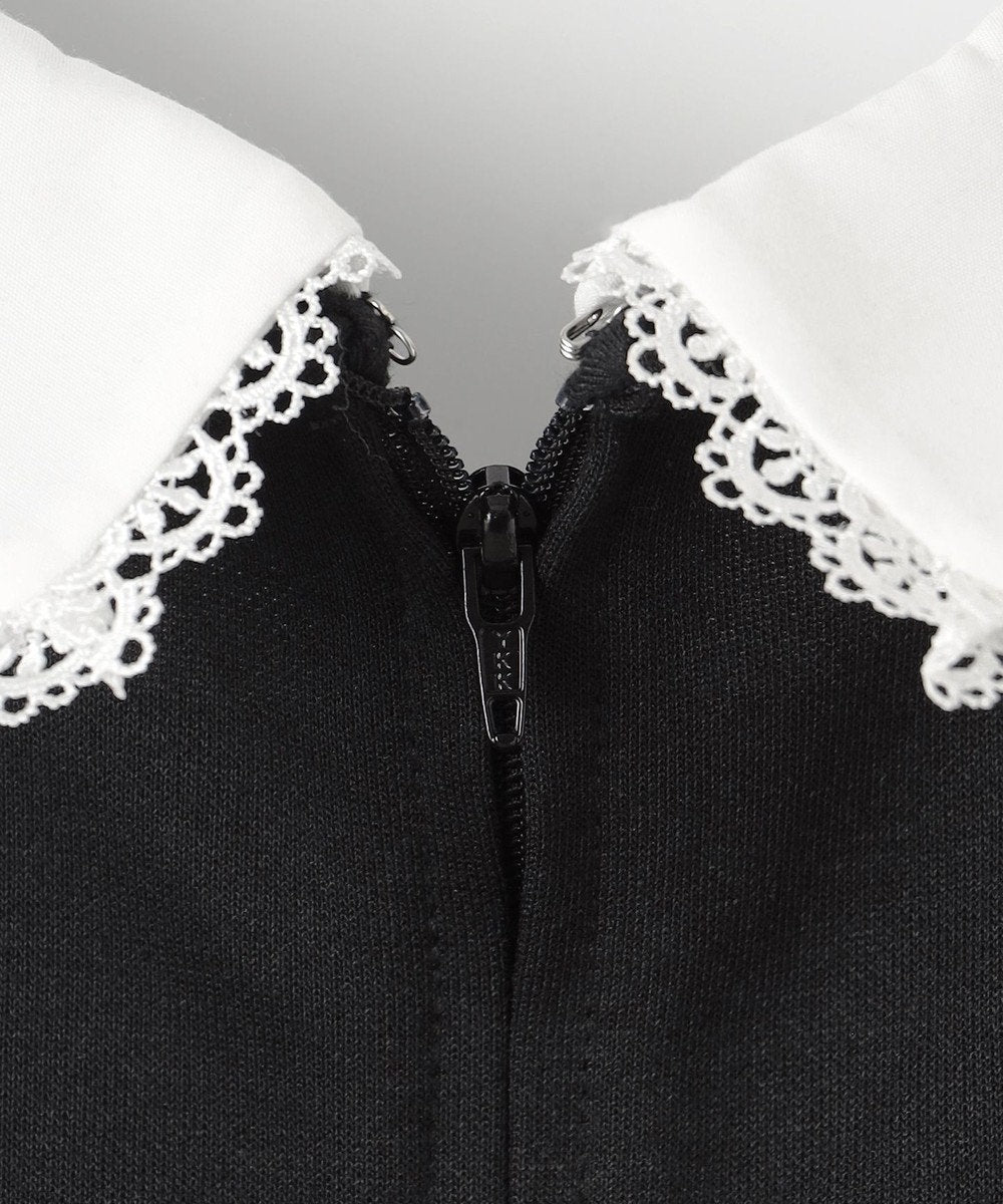Japanese children's clothing aF#a325 lace collar dress 110-160cm girls summer dresses for interviews/banquets/performances