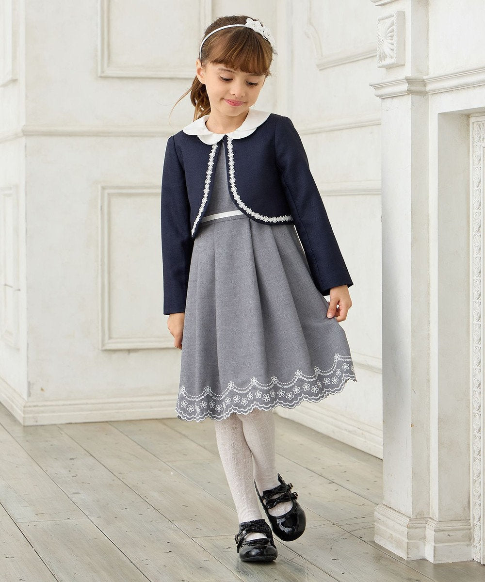 Japanese children's clothing aF#a325 dress two-piece suit 110-130cm girls summer dress outerwear interview / banquet / performance