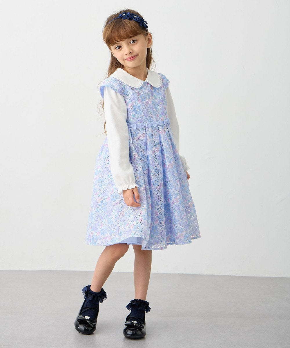 Japanese children's clothing aF#a325 shirt 110-130cm girls summer TOPS interview/banquet/performance