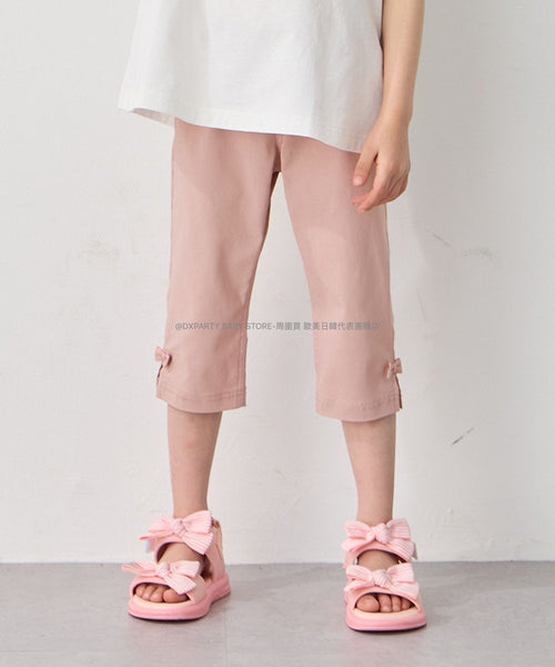 日本童裝 aF#a325 接觸冷感 休閒褲 100-150cm 女童款 夏季 PANTS