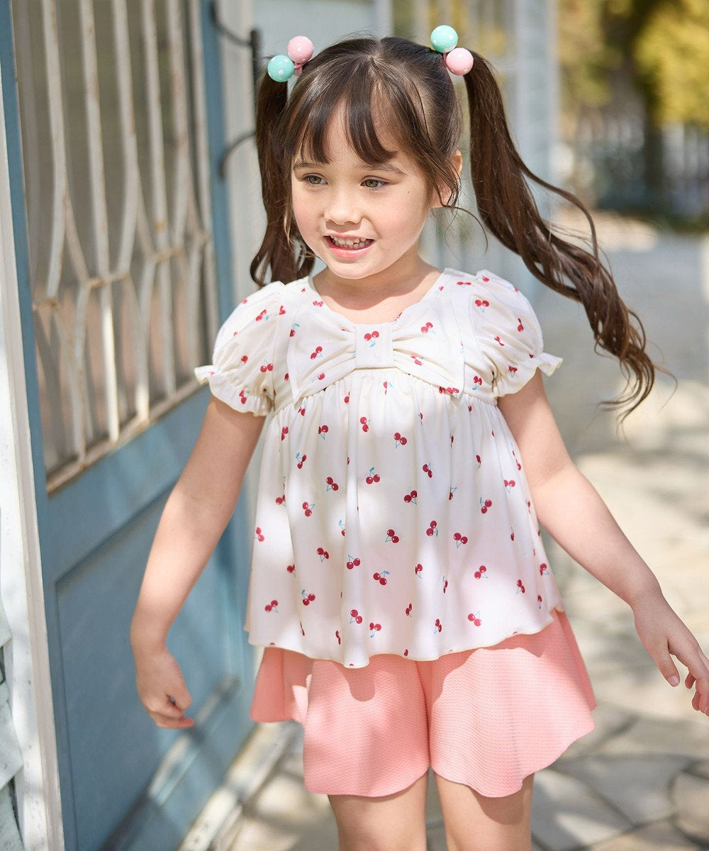 Japanese children's clothing aF#a325 UV protection cute swimsuit two-piece set 100-140cm girls summer play swimsuit special edition