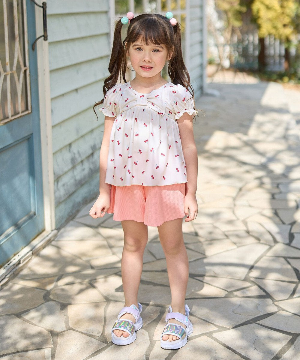 Japanese children's clothing aF#a325 UV protection cute swimsuit two-piece set 100-140cm girls summer play swimsuit special edition