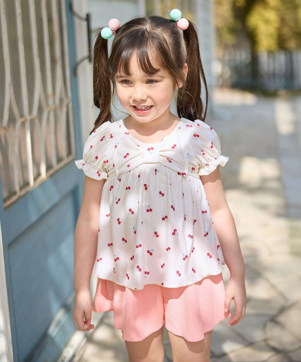 Japanese children's clothing aF#a325 UV protection cute swimsuit two-piece set 100-140cm girls summer play swimsuit special edition