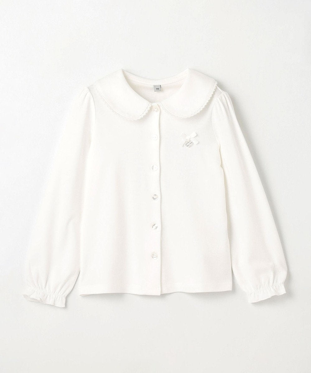 Japanese children's clothing aF#a325 shirt 110-130cm girls summer TOPS interview/banquet/performance