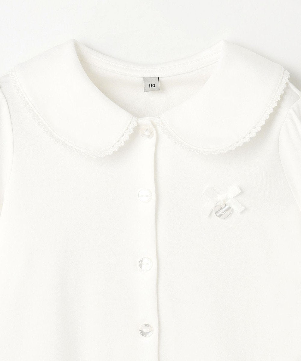 Japanese children's clothing aF#a325 shirt 110-130cm girls summer TOPS interview/banquet/performance