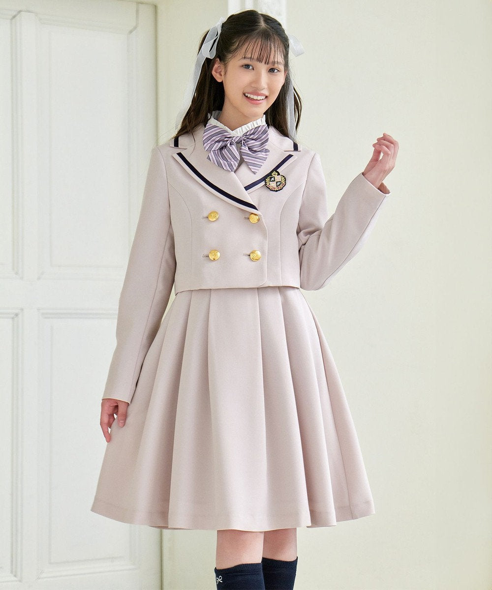 Japanese children's clothing aF#a325 preppy style five-piece suit 150-165cm girls summer TOPS DRESSES OUTERWEAR interview / banquet / performance