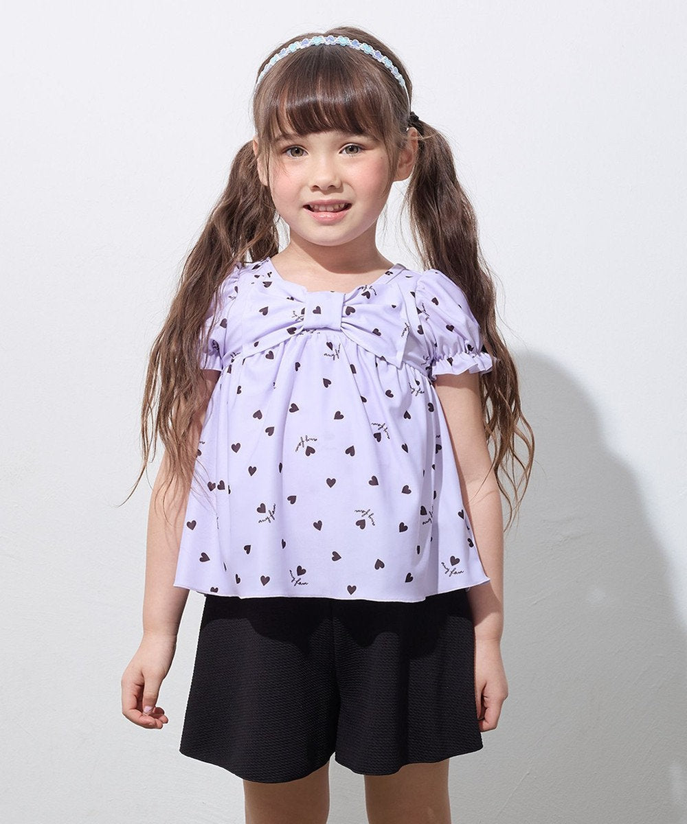 Japanese children's clothing aF#a325 UV protection cute swimsuit two-piece set 100-140cm girls summer play swimsuit special edition