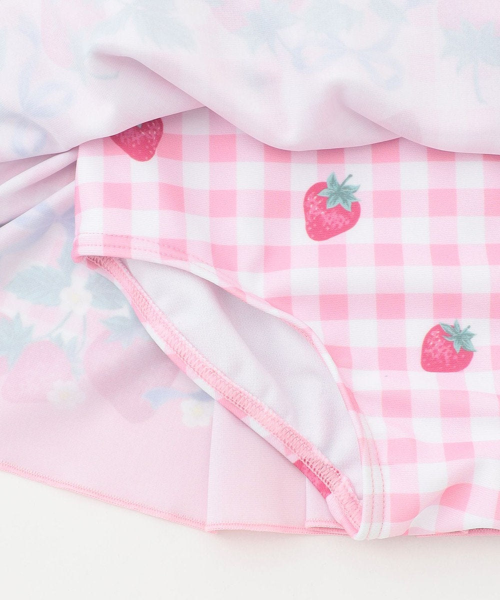 Japanese children's clothing aF#a325 UV protection fruit swimsuit 100-140cm girls summer play swimsuit special edition