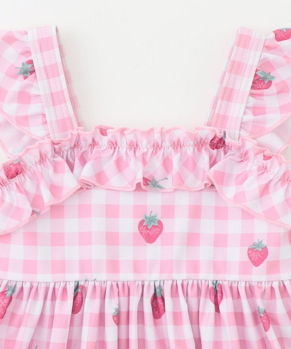 Japanese children's clothing aF#a325 UV protection fruit swimsuit 100-140cm girls summer play swimsuit special edition