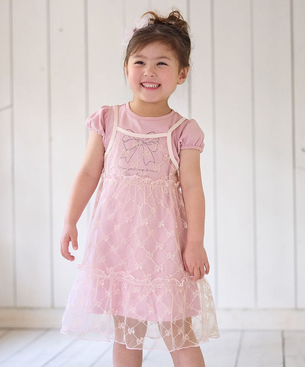 Japanese children's clothing aF#a325 suspender skirt and T-skirt two-piece set 110-160cm girls summer dresses