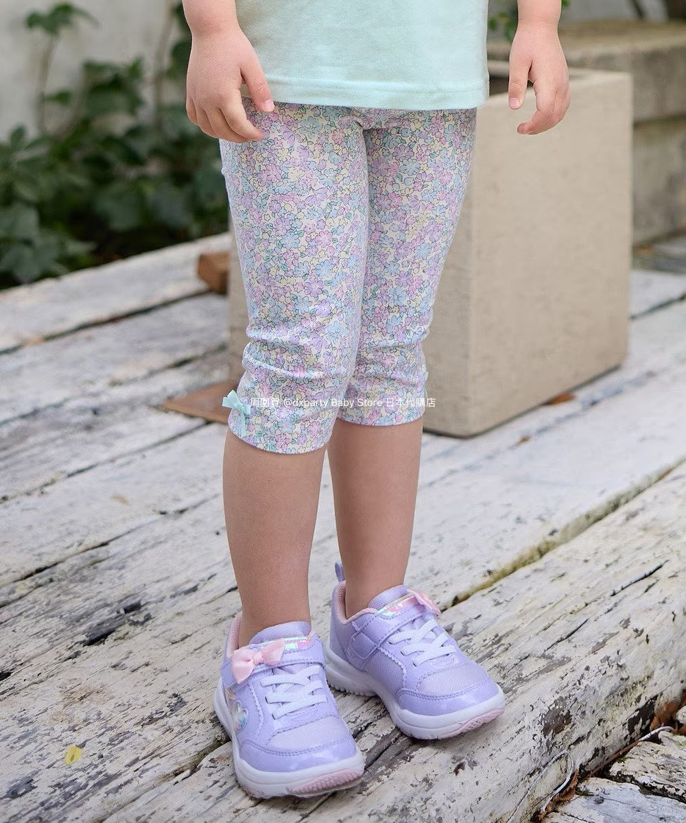 Japanese children's clothing aF#a325 stretch leggings 90-130cm girls summer PANTS