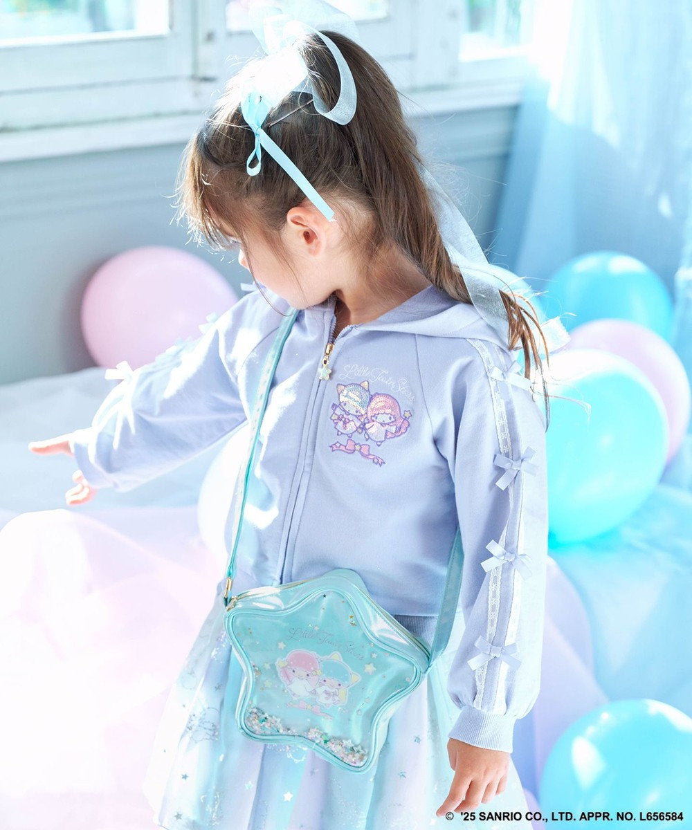Japanese children's clothing aF#a325 Little Twin Stars embroidered pattern jacket 110-160cm girls summer outerwear