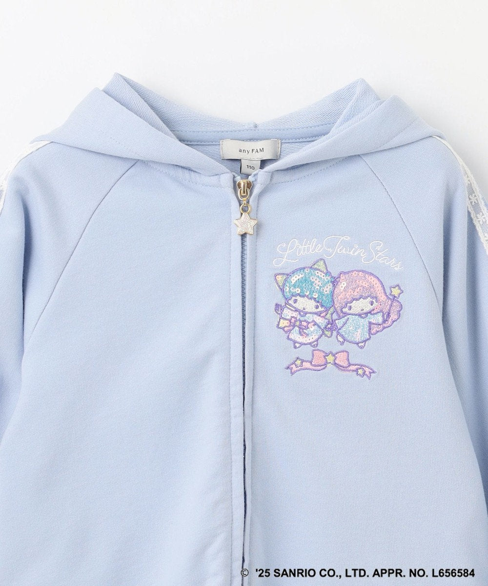 Japanese children's clothing aF#a325 Little Twin Stars embroidered pattern jacket 110-160cm girls summer outerwear