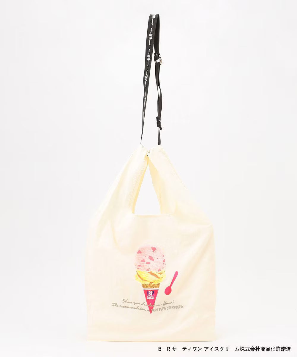 Japan direct aF#a325 x Baskin-Robbins tote bag series other brands