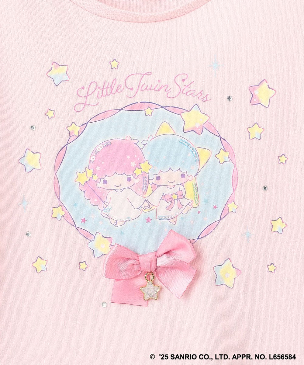 Japanese children's clothing aF#a325 Little Twin Stars printed top 90-160cm girls summer TOPS
