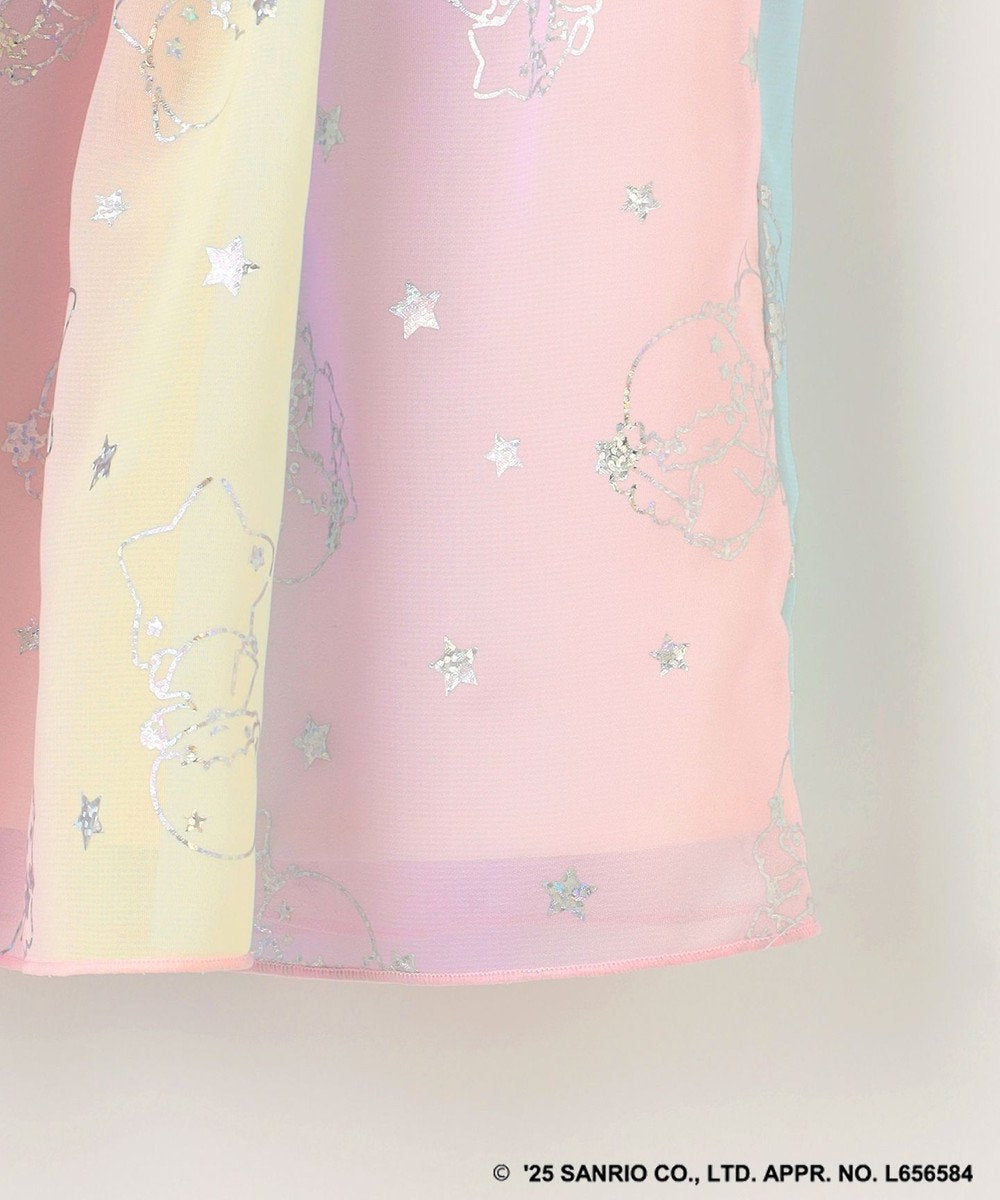 Japanese children's clothing aF#a325 Little Twin Stars mesh skirt 100-140cm girls summer SKIRTS