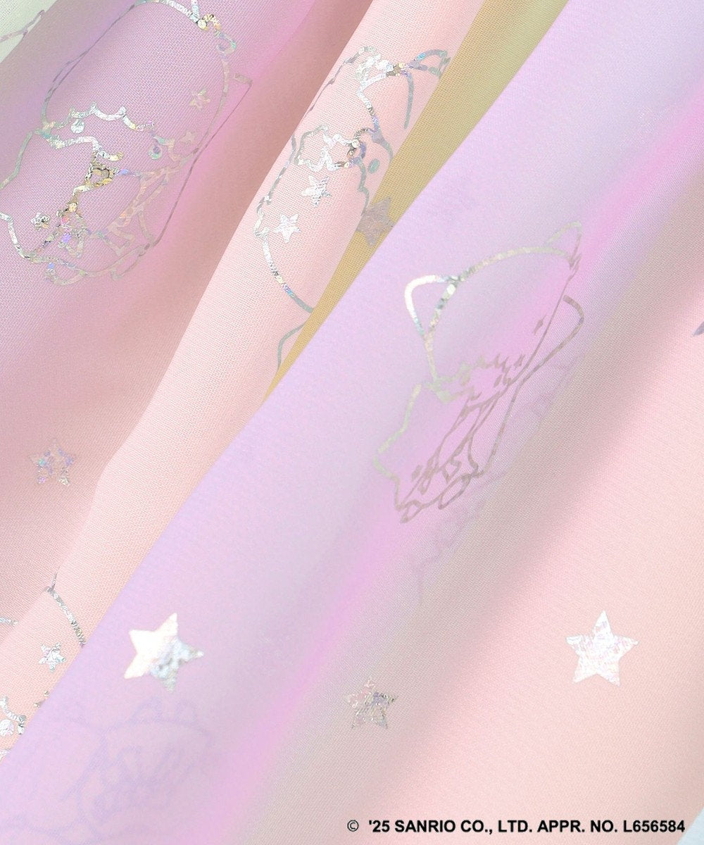 Japanese children's clothing aF#a325 Little Twin Stars mesh skirt 100-140cm girls summer SKIRTS
