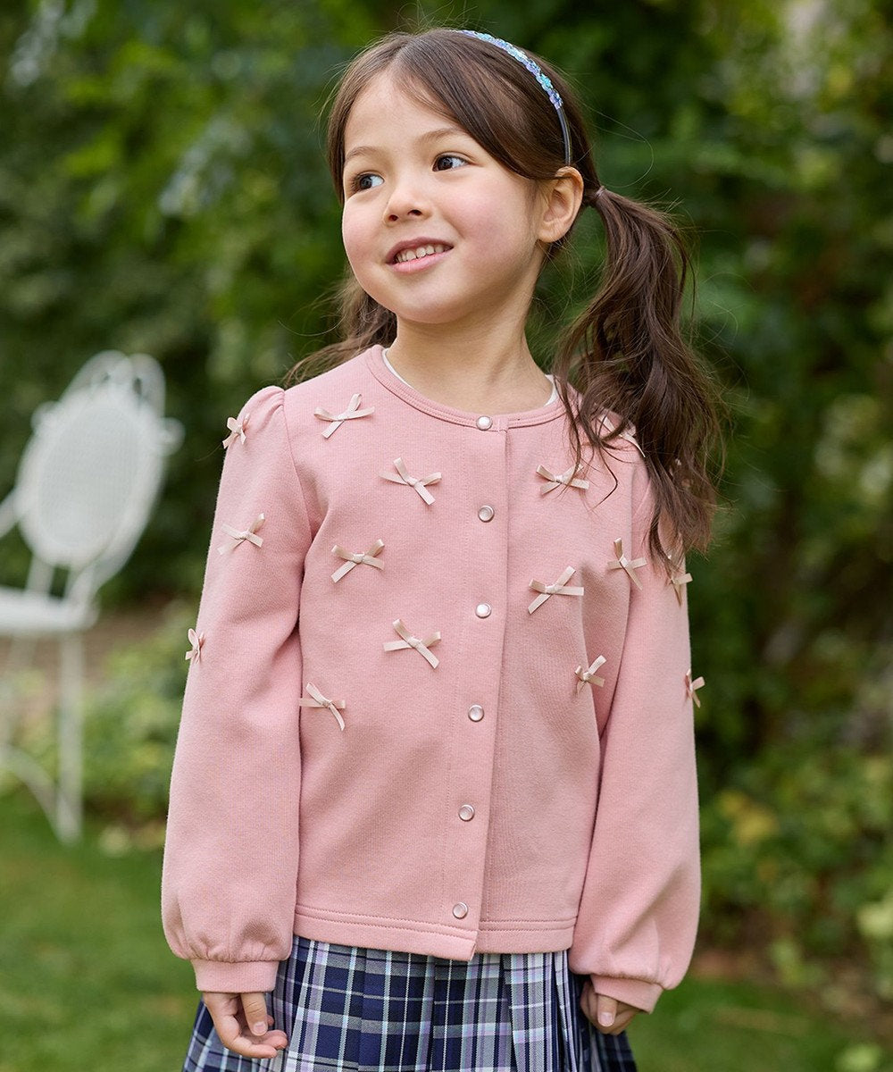 Japanese children's clothing aF#a325 cute bow coat 110-160cm girls summer outerwear