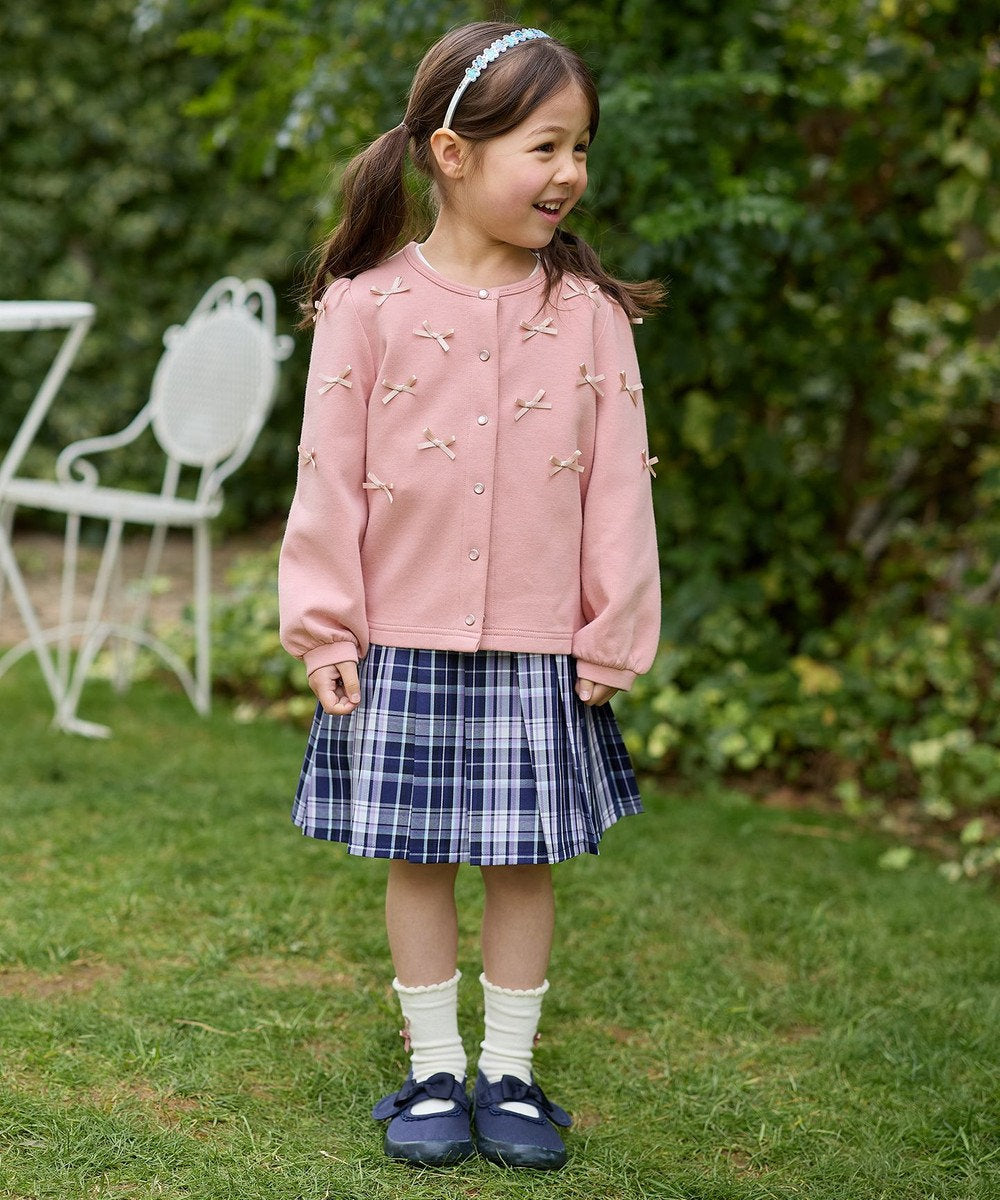 Japanese children's clothing aF#a325 cute bow coat 110-160cm girls summer outerwear