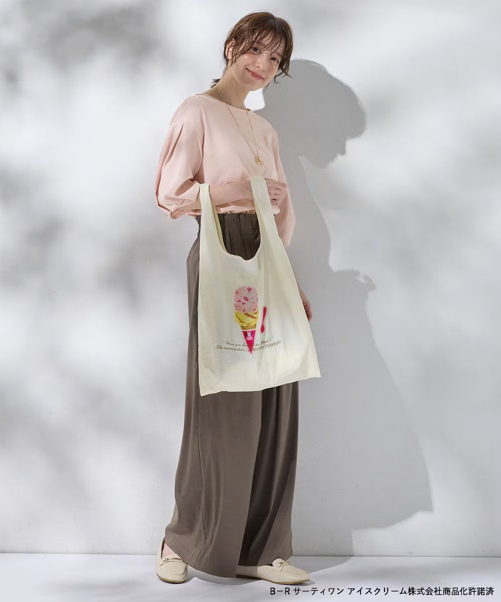 Japan direct aF#a325 x Baskin-Robbins tote bag series other brands