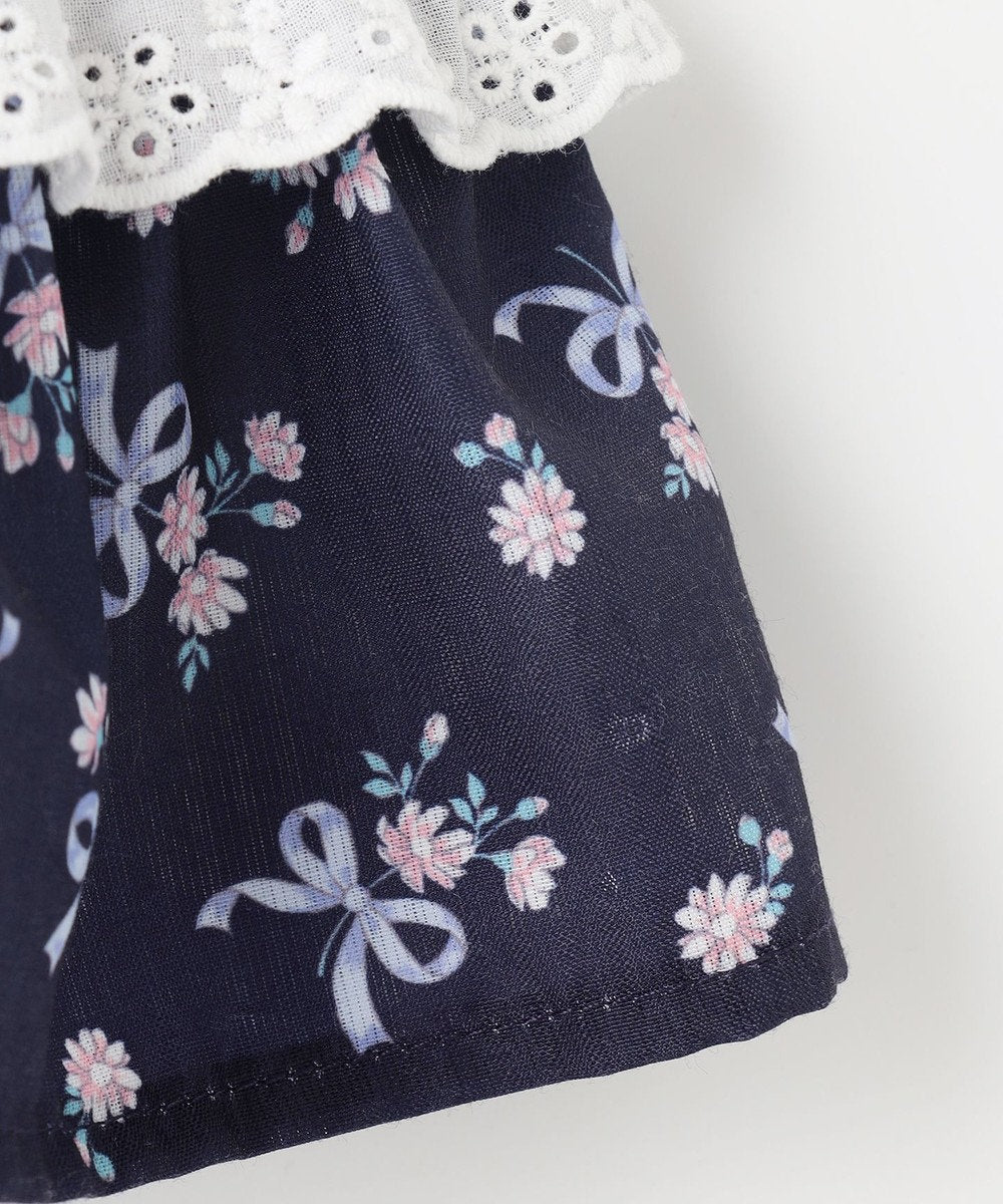 Japanese children's clothing aF#a325 floral short skirt 110-160cm girls summer SKIRTS