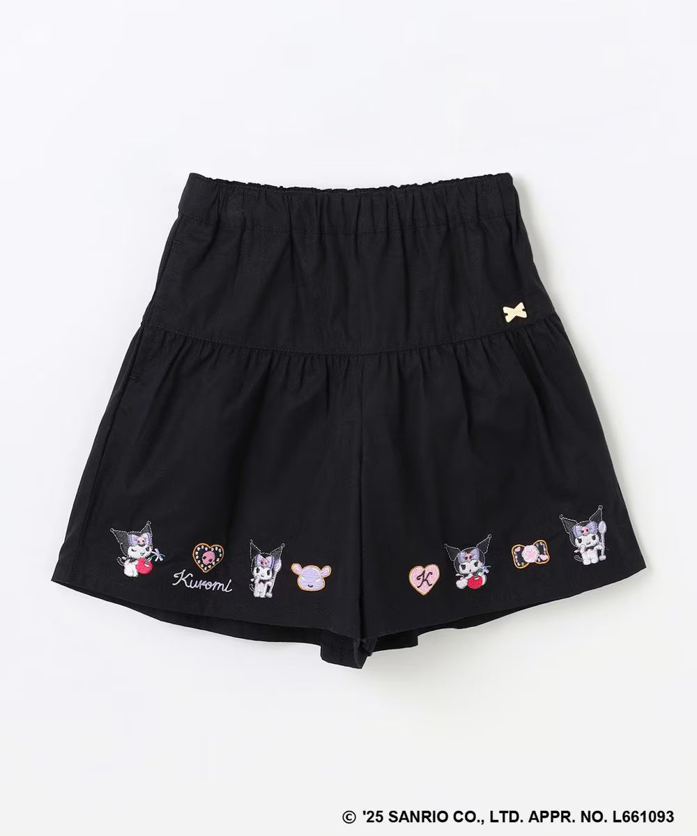 Japanese children's clothing aF#a325 x Sanrio cute printed skirt pants 100-150cm girls summer PANTS