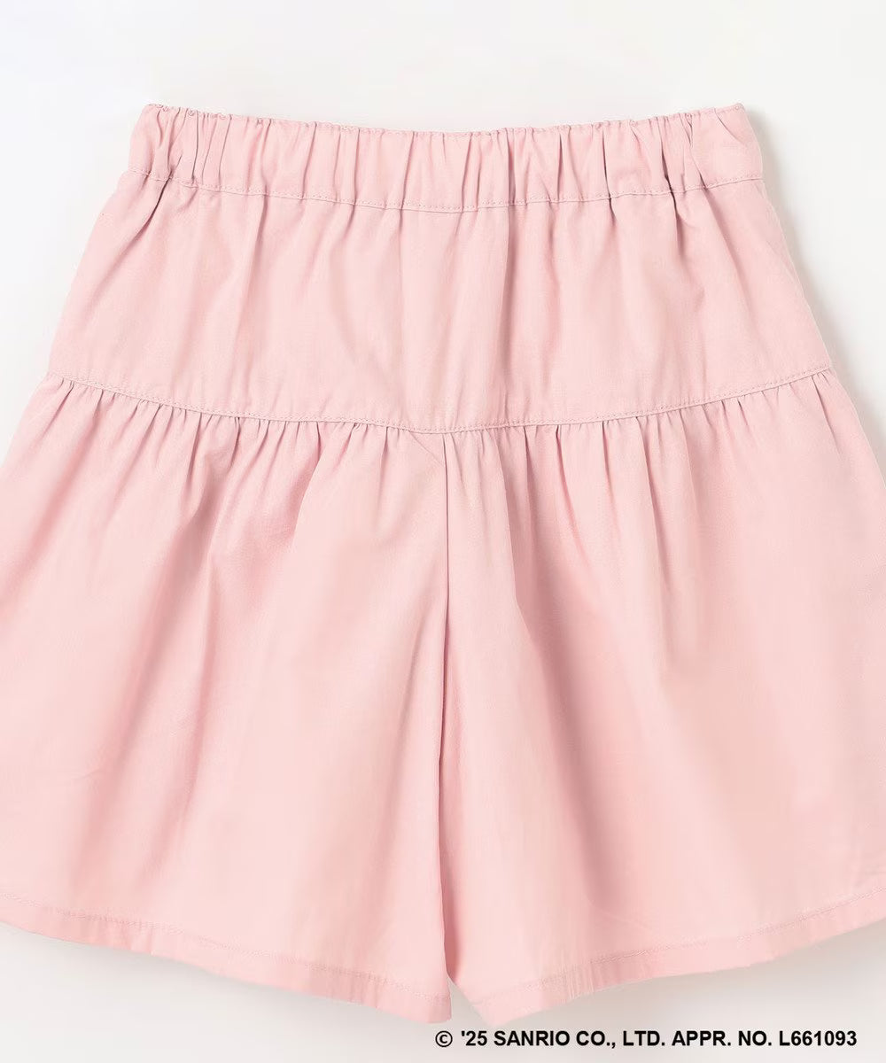 Japanese children's clothing aF#a325 x Sanrio cute printed skirt pants 100-150cm girls summer PANTS
