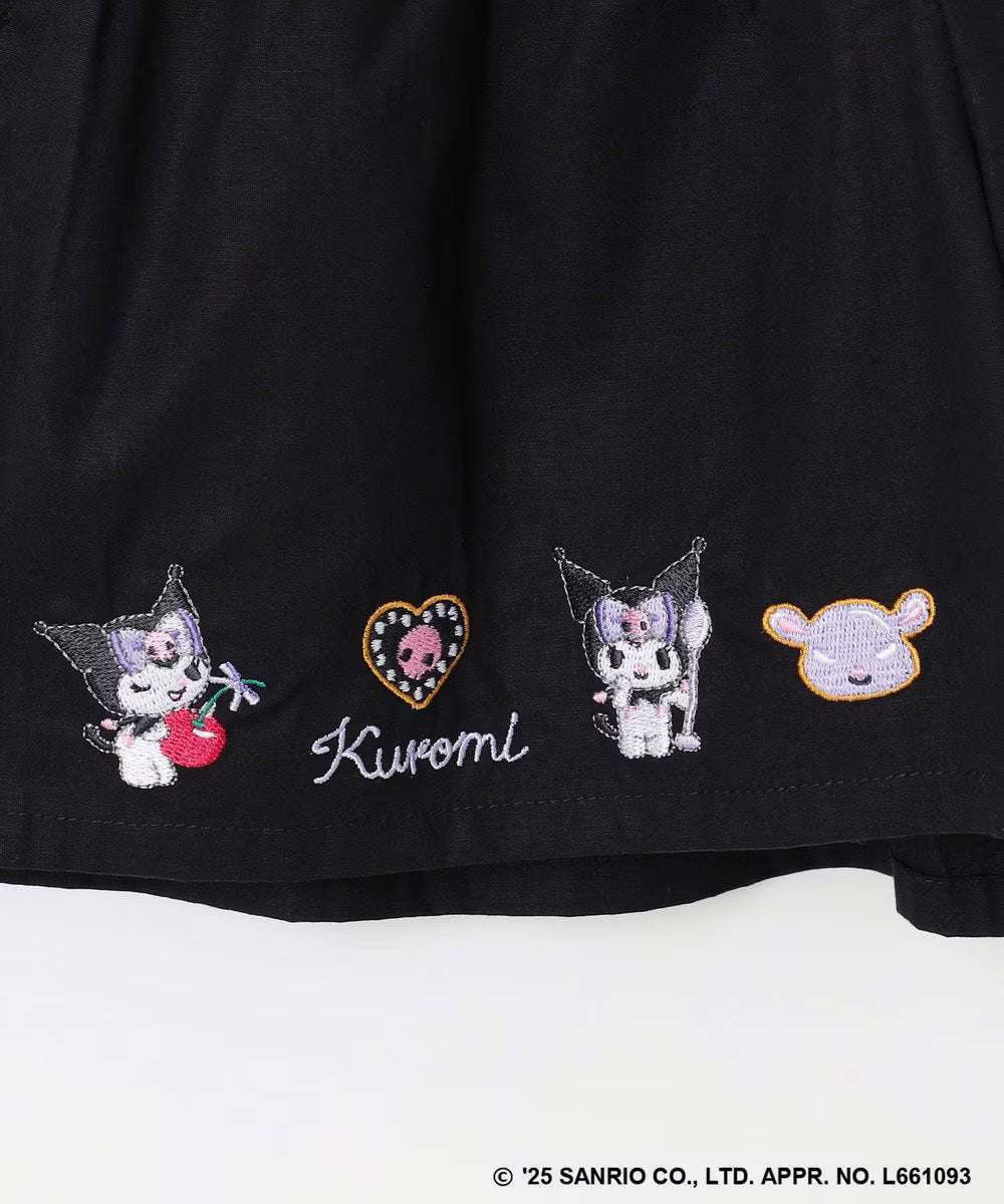 Japanese children's clothing aF#a325 x Sanrio cute printed skirt pants 100-150cm girls summer PANTS