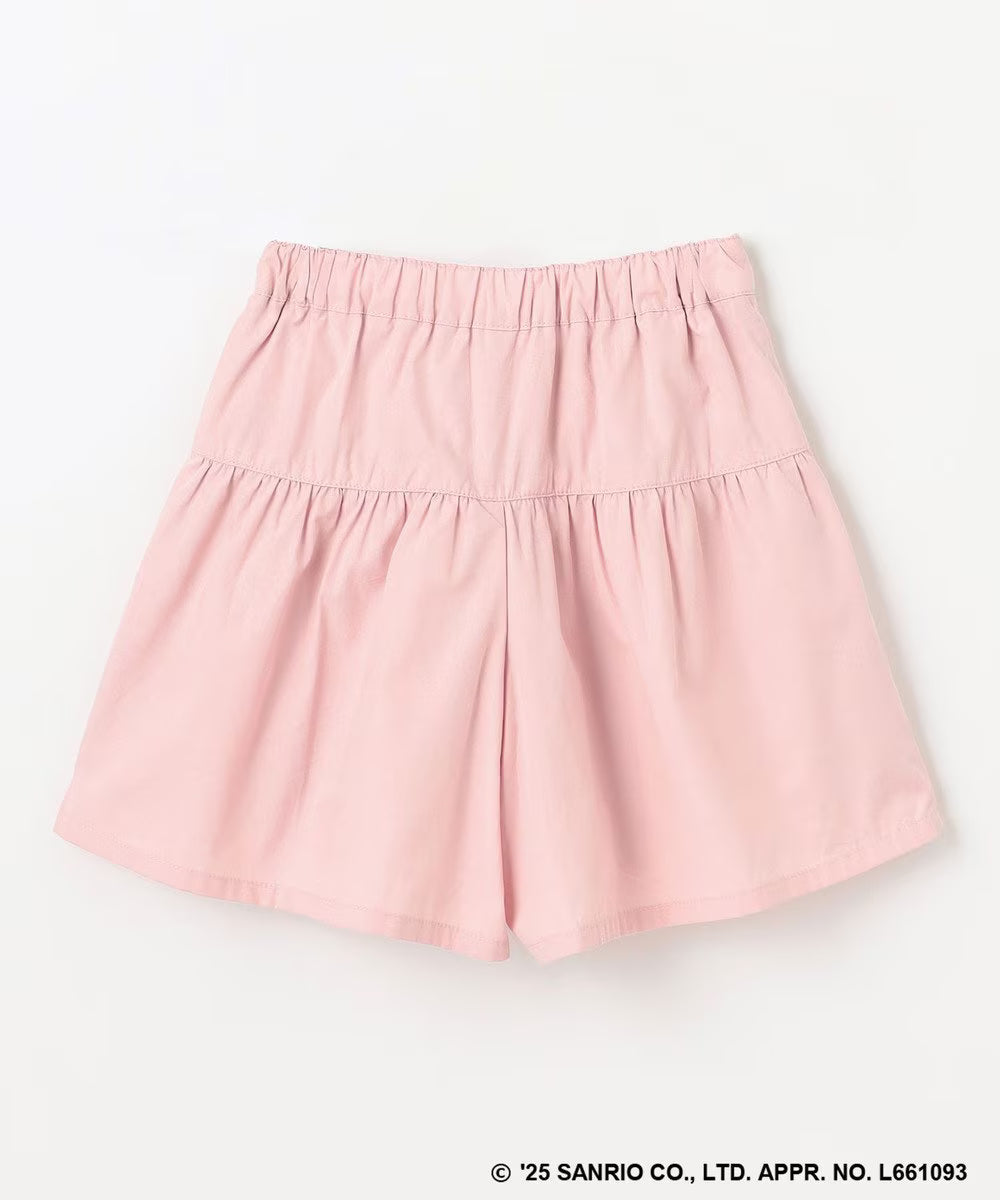Japanese children's clothing aF#a325 x Sanrio cute printed skirt pants 100-150cm girls summer PANTS