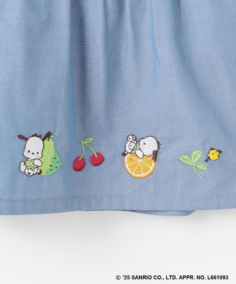Japanese children's clothing aF#a325 x Sanrio cute printed skirt pants 100-150cm girls summer PANTS