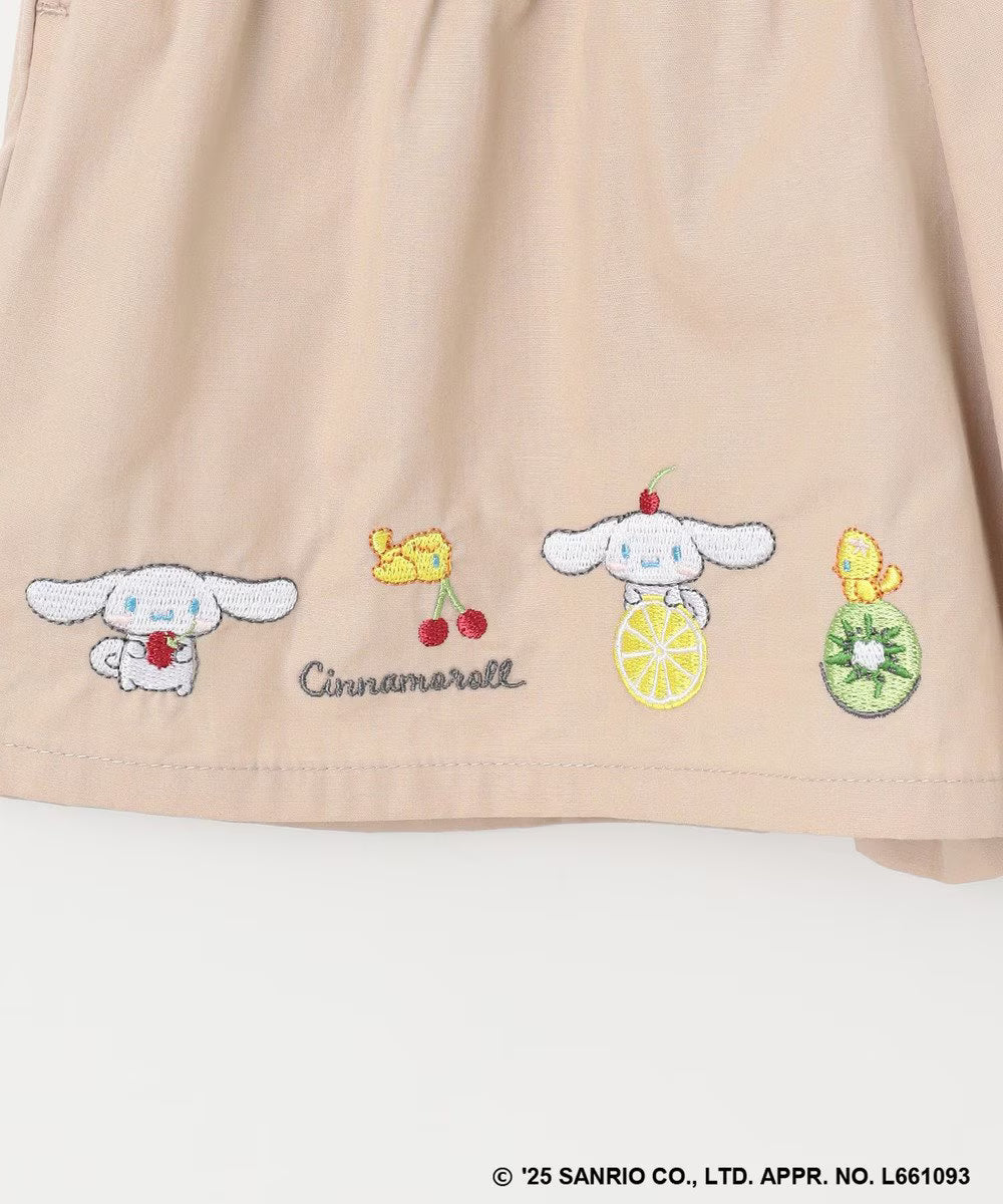 Japanese children's clothing aF#a325 x Sanrio cute printed skirt pants 100-150cm girls summer PANTS
